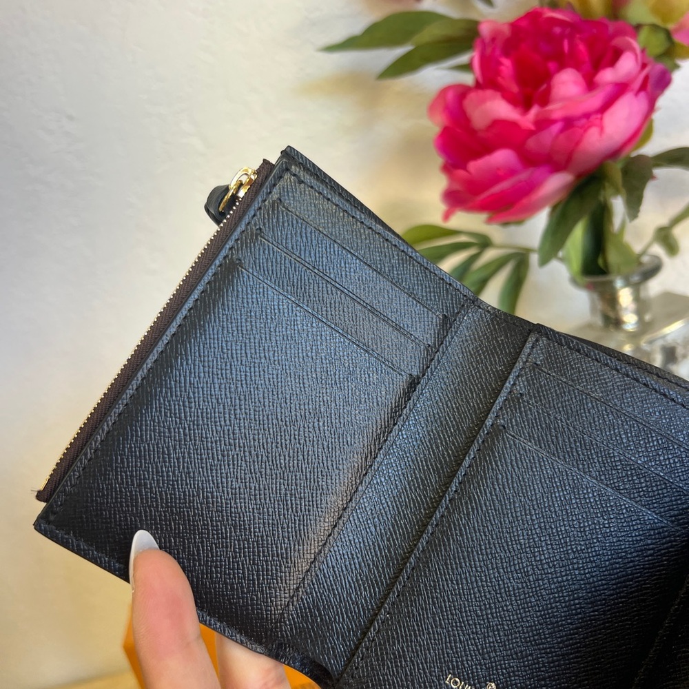 Louis Vuitton Brown Monogram Compact Wallet - Picture 7 of 8